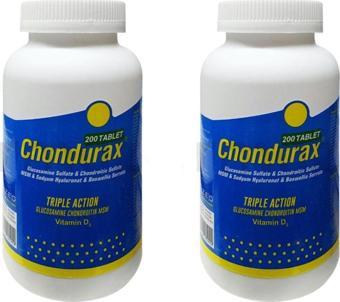 Chondurax Triple Action D3 Vitamin 200 Tablet X 2 Adet