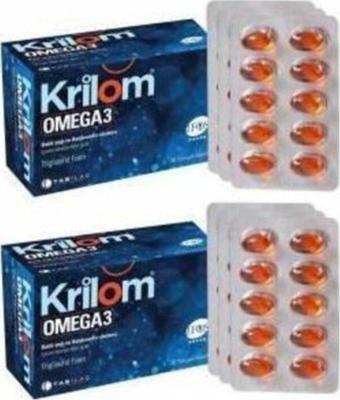 Krilom Omega 3 50 Yumuşak Kapsül 2 Adet Skt 03/2022