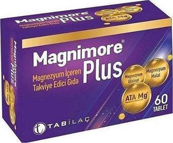 Magnimore Plus 60 Magnezyum Içeren Takviye Edici Gıda