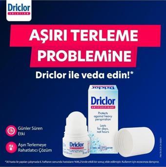 Driclor Aşırı Terleme Önleyici Antiperspirant Roll-On 20Ml