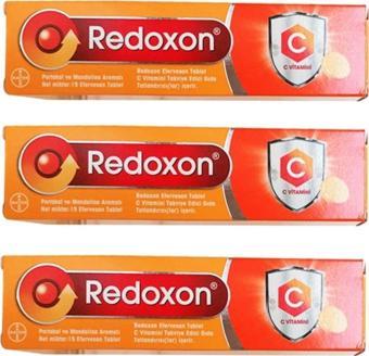 Redoxon Vitamin C 1000 Mg Efervesan 15 Tablet 3 Adet