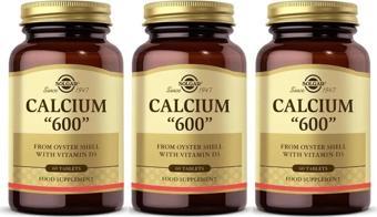 Solgar Calcium Oyster Shell 600 Mg 60 Tablet 3 Adet
