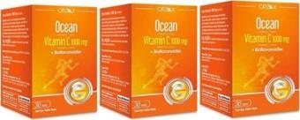 Ocean Orzax Vitamin C 1000 Mg 30 Tablet X 3 Kutu