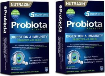 Nutraxin Bağışıklık Güçlendirici Özel Probiyotik Desteği 60 Tablet Probiota X2 Adet