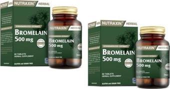 Nutraxin Bromelain 60 Tablet X 2 Adet