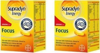 Supradyn Energy Focus 30 Tablet 2 Kutu