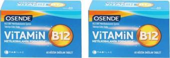 Osende Vitamin B12 Ağızda Dağılan 60 Tablet 2 Adet