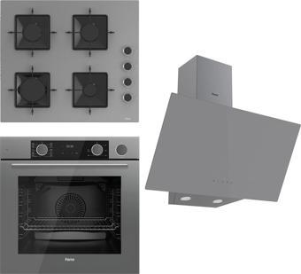 Ferre Steamart Ss Serisi Gri Set (ss208 + Xe64cpr +d079 )
