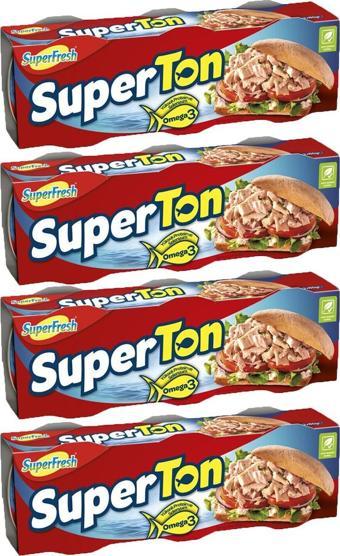 SuperFresh SUPERTON Ton Balığı 75 gr x 12 Adet