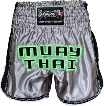 DragonDo MT3022 Muay Thai Şortu Nakışlı Muaythai Şort