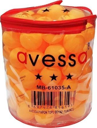 Avessa 100'lü Masa Tenisi Topu Turuncu