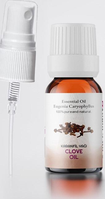 PROCLİS Karanfil Yağı, %100 Doğal Uçucu Yağ, Clove Oil 10 ml Sprey Başlıklı