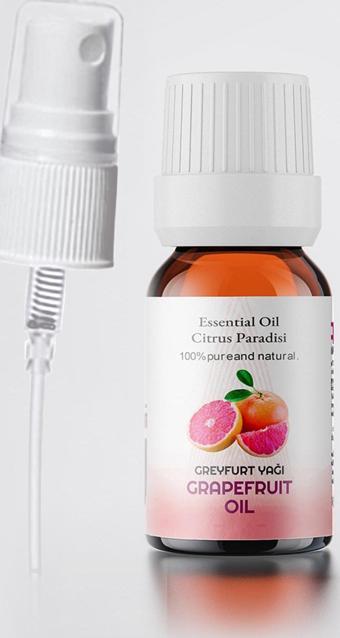 PROCLİS Soğuk Sıkım Greyfurt Yağı, %100 Doğal Bitkisel Uçucu Yağ,Grapefruit Oil 10 ml Sprey Başlıklı