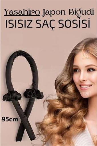 Findit Saç Sosisi Isısız Saç Şekillendirici Saten Japon Bigudisi