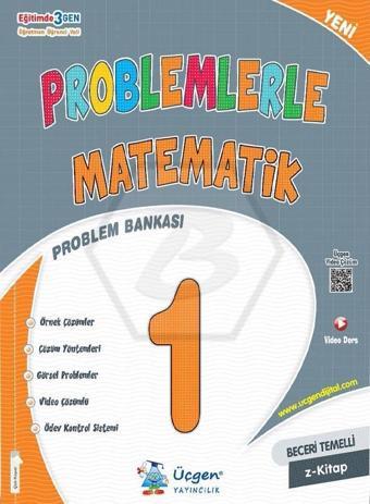Üçgen Yayınları 1. Sınıf - PROBLEMLERLE MATEMATİK - 2024 - Üçgen Yayıncılık