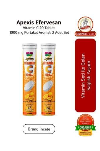 Vitamin C 20 Efervesan Tablet 2 Adet 1000 Mg