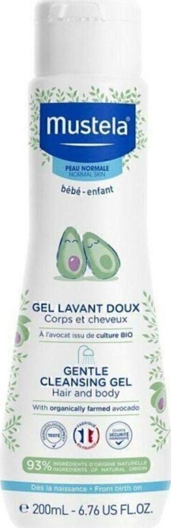 Gentle Cleansing Dermo Cleansing Yenidoğan Saç Vücut Şampuanı 200 ml