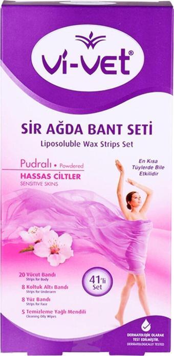 Sir Ağda Bant Seti Hassas Ciltler Pudralı 41 ' Li Set