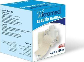 Elastik Bandaj 6cm x 1,5m (Gerilmiş halde 4,5m)