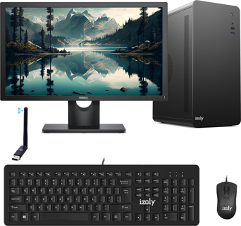 Desktop T500 X İ5-10400 16GB 256GB SSD 22" Masaüstü Bilgisayar