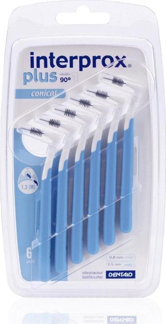 İnterprox Interprox Plus 2G Conical Blister 6'Lı (Mavi)