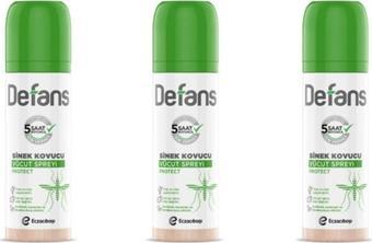Detan Defans Protect Sinek Kovucu Vücut Spreyi 100 Ml 3 Adet