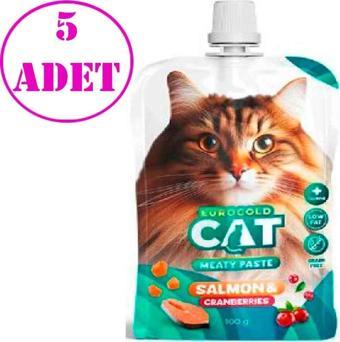 Euro Gold Cat Et Ezmesi Somon-Kızılcık 100 Gr 5 AD