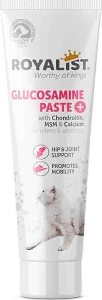 Royalist Glucosamine Kedi Kalça ve Eklem Sağlığı Destekleyici Macun 100 Gr