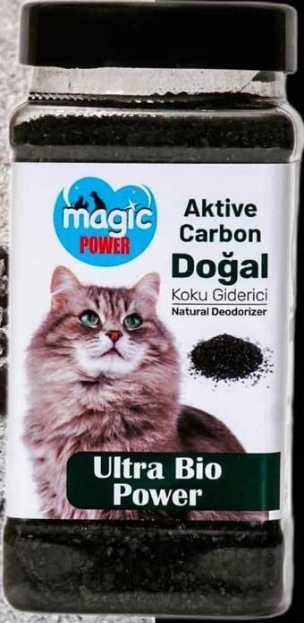 Magic Power Aktif Karbon Kedi Kumu Koku Giderici 120 Gr