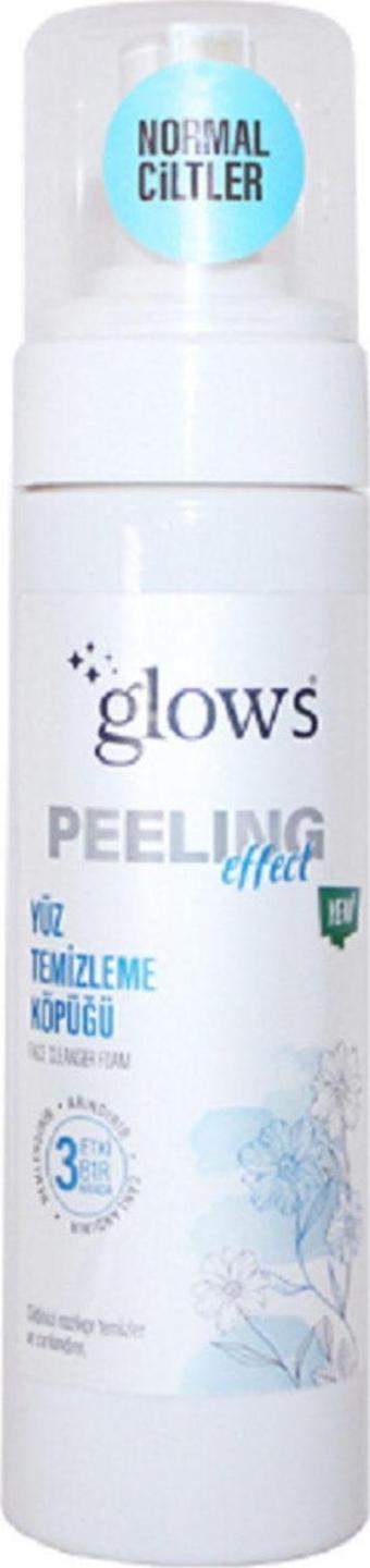 Glows Peeling Yüz Temizleme Köpüğü Normal Ciltler 200 Ml