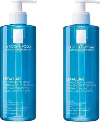 La Roche-Posay Effaclar Jel 400 Ml X 2 Adet Avantaj Paketi