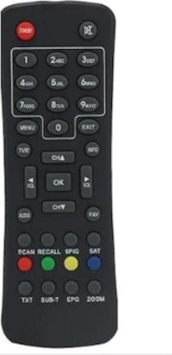 Amstrad 1010 1020 1040 1070 Mini Uydu Alıcı Kumandası