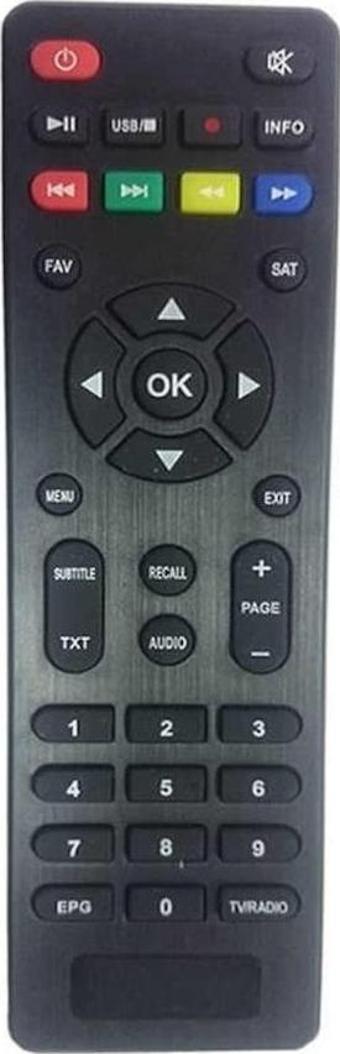 Botech Piko 600 Hd Plus Uzakdan Kumandası Uydu Kumandası