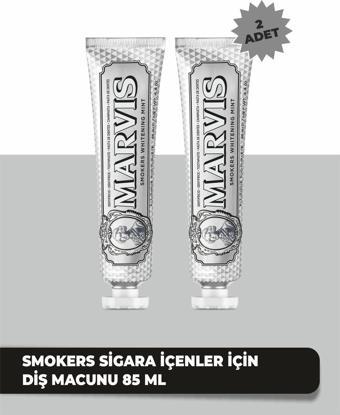 Marvis Smokers Whitening Mint 85 Ml Dış Macunu X 2 Adet Avantajlı Set