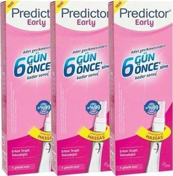 Predictor Predıctor Early Gebelık Test-3 Kutu-Skt:07/2023