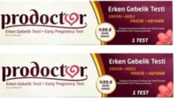 Prodoctor Pratik Erken Gebelik Testi 2'Li Paket