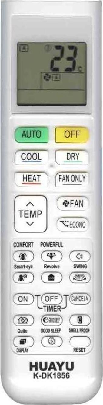 DK1856 Daikin Tüm Modeller Akıllı Universal Klima Kumandası