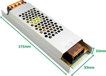 12Volt 12.5Amper Adaptör Ultra Slim Led Trafosu