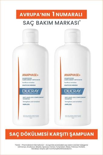 Ducray Anaphase Saç Dökülmesi Karşıtı Şampuan 400 Ml X 2