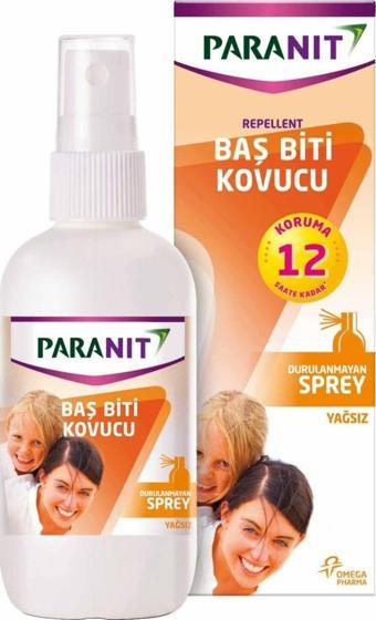 Paranit Baş Bit Kovucu Sprey 100 Ml