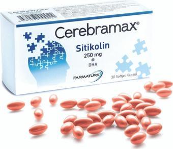 Farmaturk Cerebramax 30 Kapsül - Sitikolin Içerikli