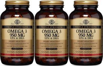 Solgar Omega-3 950 Mg 100 Kapsül ***3 Adet***