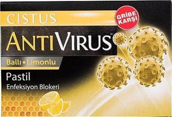 Cistus Antivirus Bal Limon Pastil