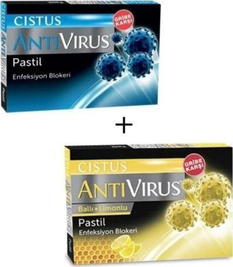 Cistus Antivirus Bal Limon Ve Mentollü Boğaz Pastili 10 Pastil Avantaj Paketi