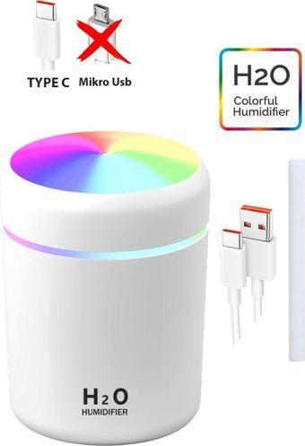 Hersepete Şarjlı H2O Lovely Humidifier Ortam Dezenfeksiyon Ve Şık Buhar Makinesi