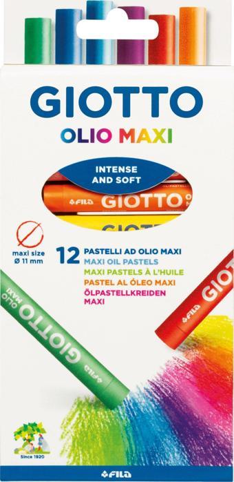 Giotto Hang Tab Box 12 Renk Oil Pastel Boya 293400