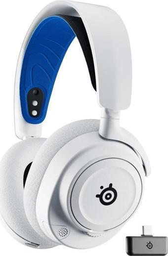 SteelSeries Arctis Nova 7P Beyaz Kablolu/Kablosuz Kulak Üstü Oyuncu Kulaklığı