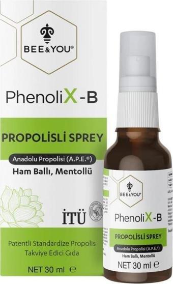 BEE & YOU PhenoliX-B Propolisli Sprey 30 ml