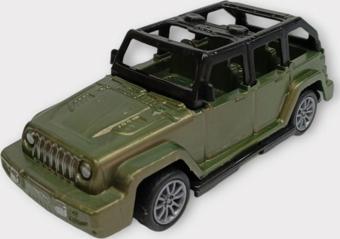 Çek Bırak Arabalar 10 Cm - Yeşil Jeep