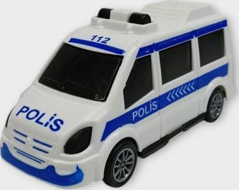 Çek Bırak Arabalar İş Araçları 10 Cm - Polis